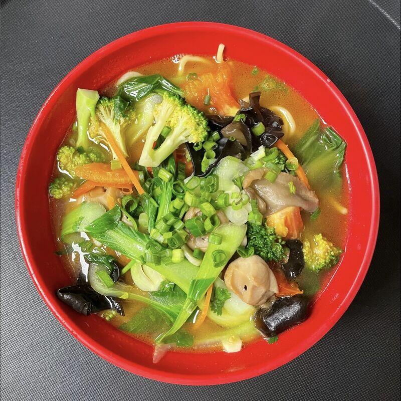 Boiled Vegetarian Noodles
