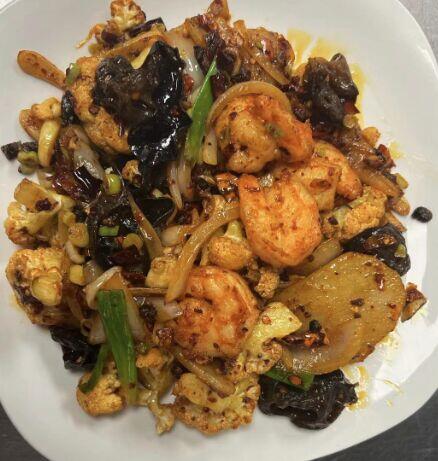 Dry Wok Big Shrimps
