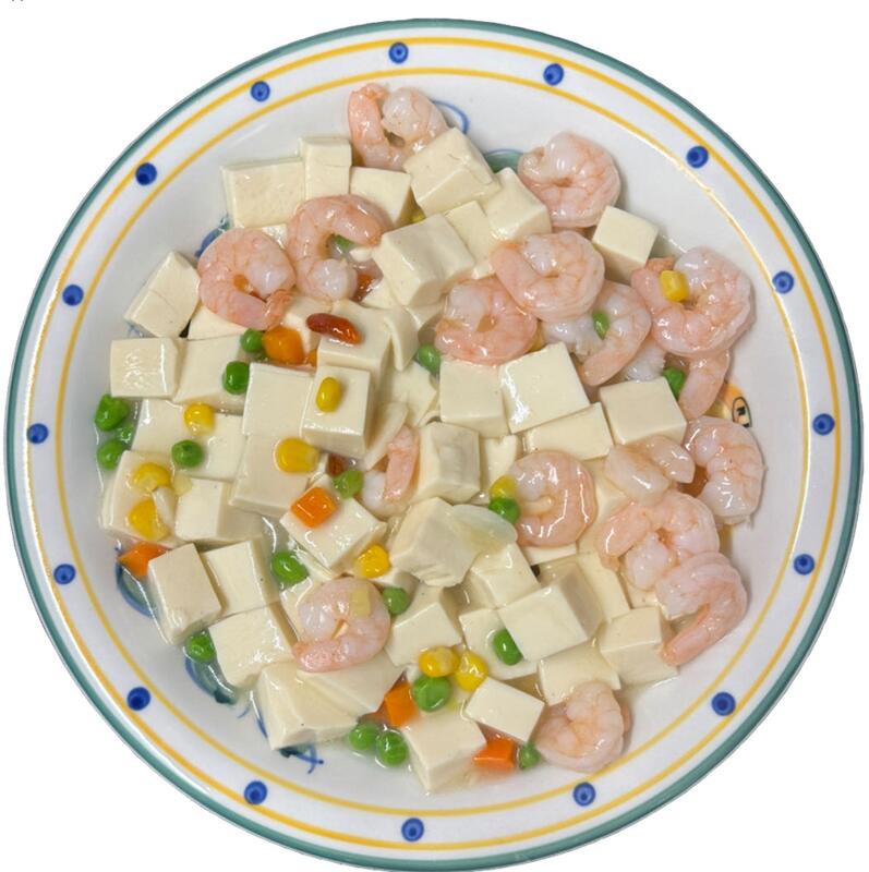 Goji Shrimp Meats Tofu
