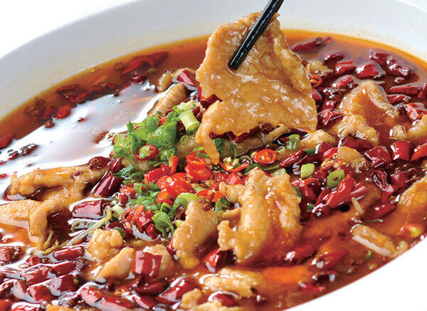 Boiled Pork Slices In Spicy Sauce