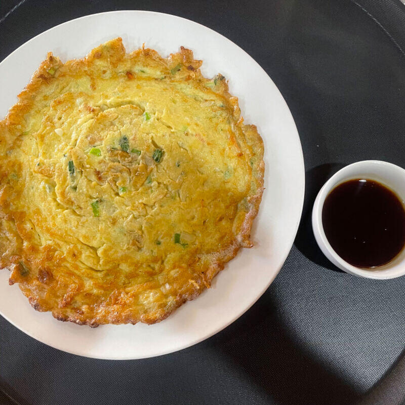 Pan Fried Egg Foo Young