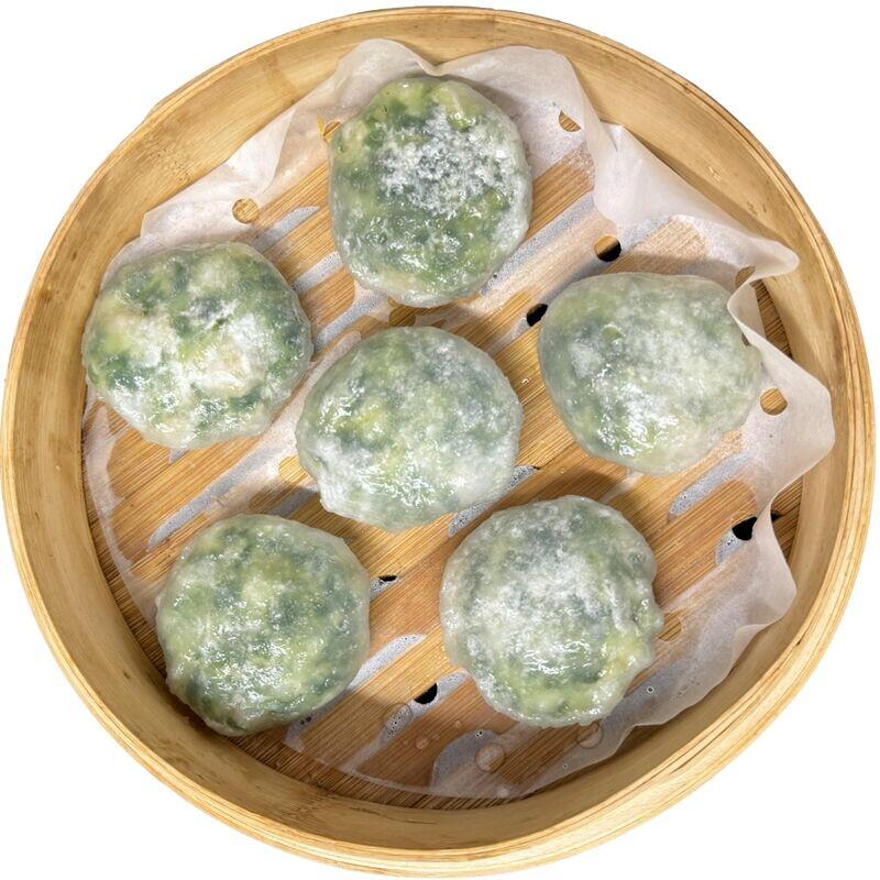 Steamed Chive And Shrimp Cakes