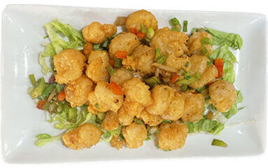 Salt Pepper Shrimp Balls