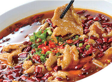 Boiled Pork Slices In Spicy Sauce
