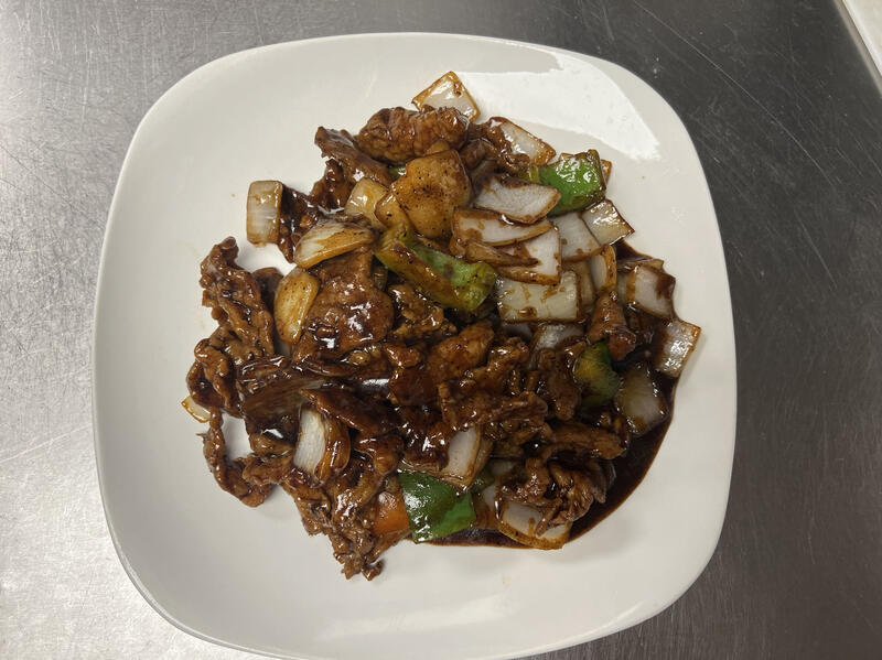 C4. Black Pepper Beef Fine Strips