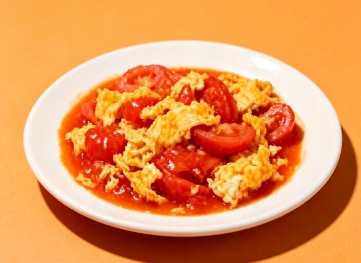Scrambled Eggs with Tomatoes