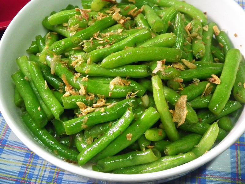 Dry Stir Fried Green Beans